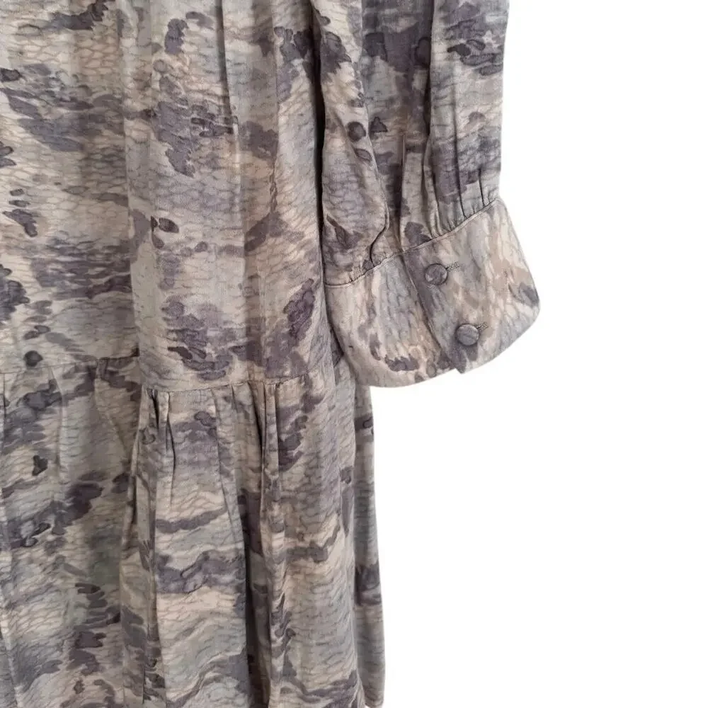 Karlie Long Sleeve Tiered Dress - Size Small - Picture 3 of 4